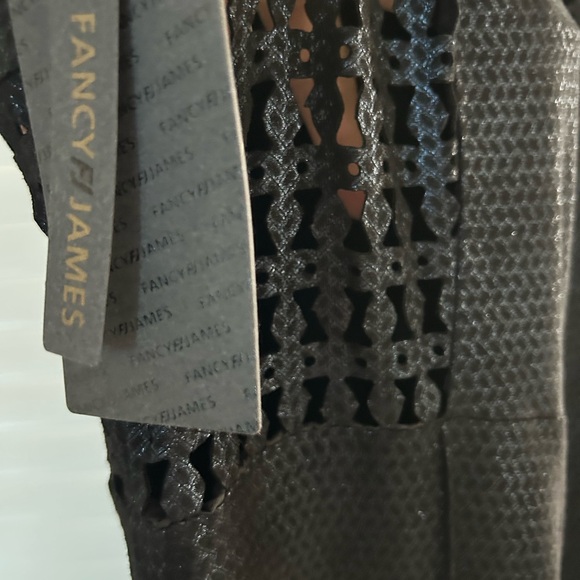 Designer Leather Jumpsuit NWT - Picture 7 of 11